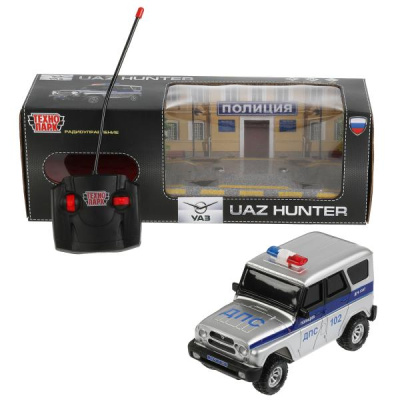 Машина радиоуправляемая UAZ Hunter Технопарк HUNTER-18L-POL-GY